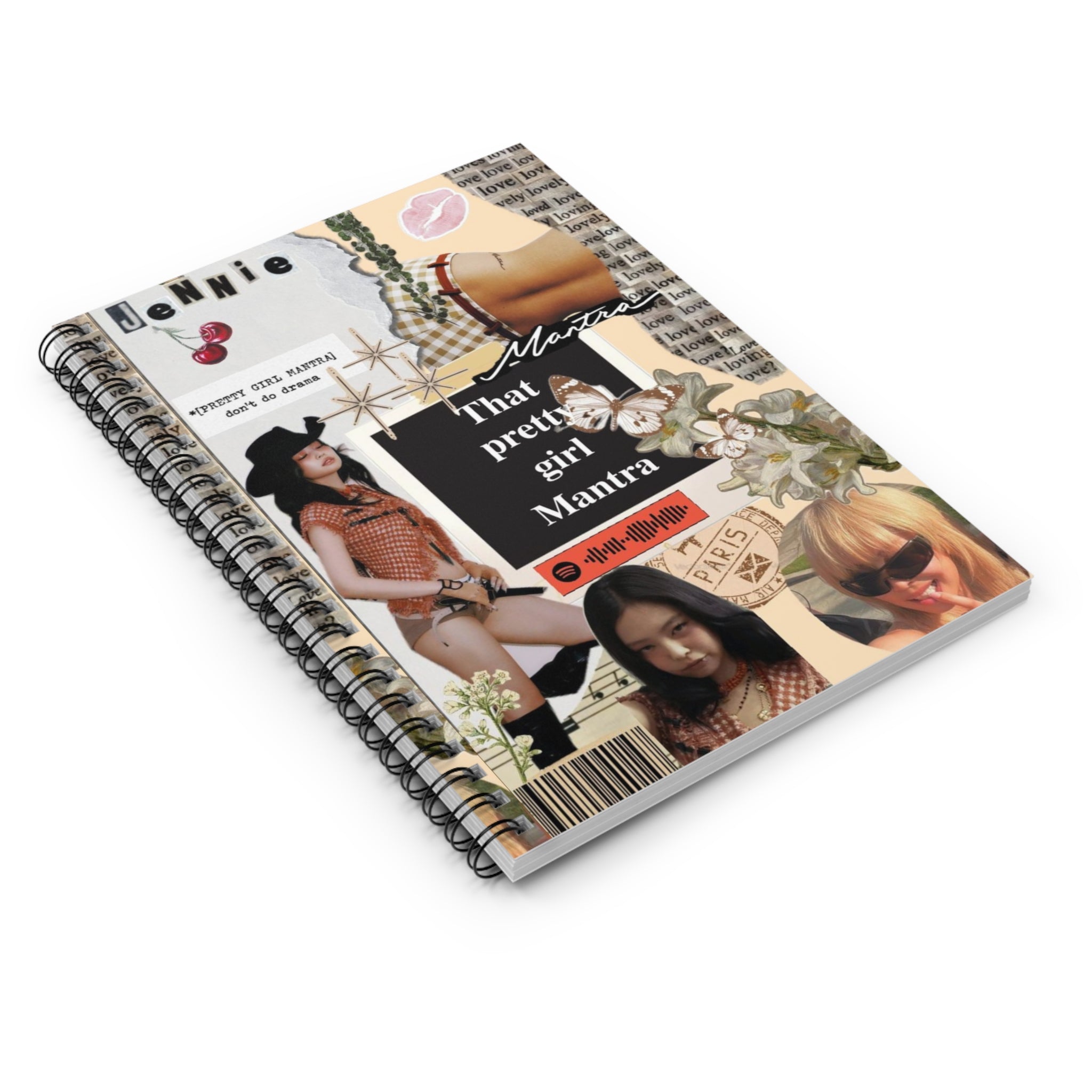 Jennie Spiral Notebook (Mantra ver.)