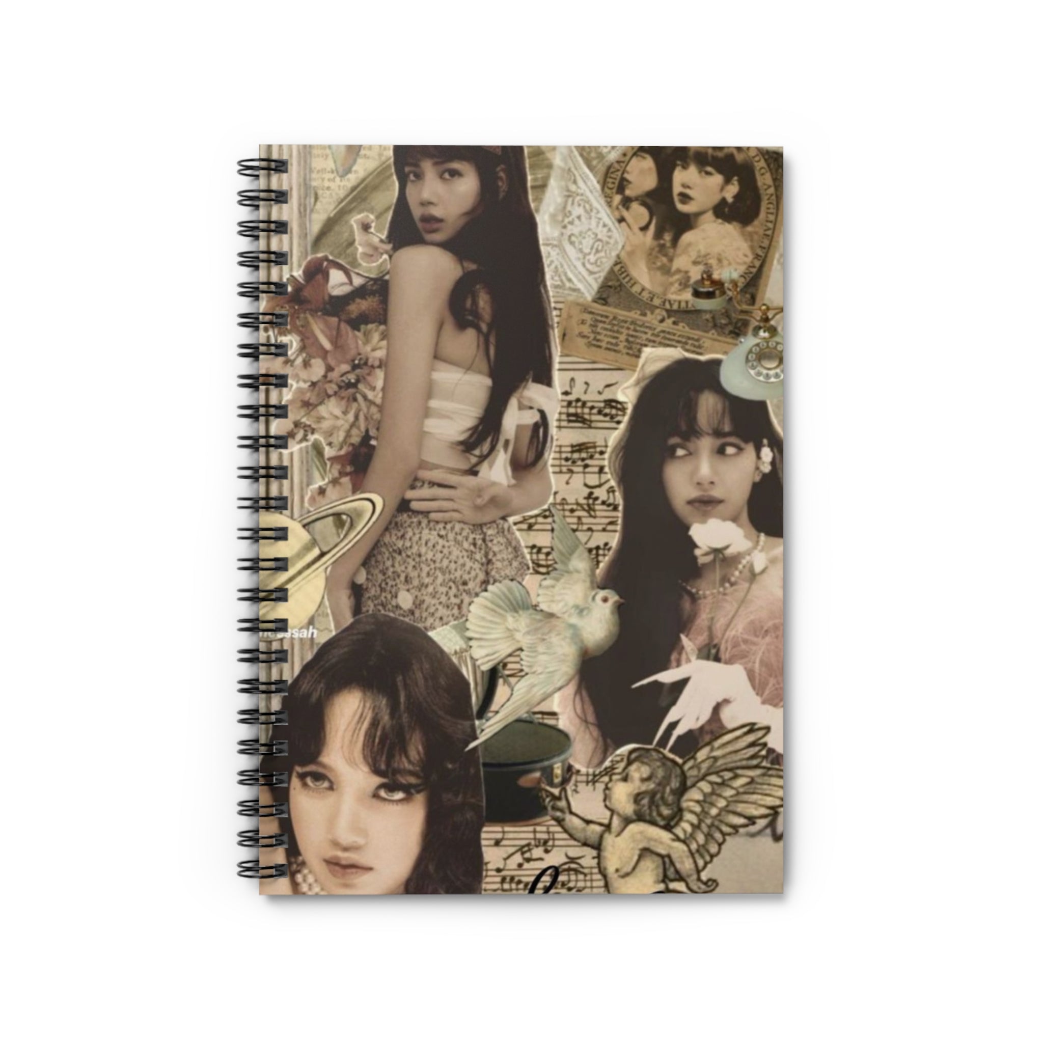 Lisa Vintage spiral notebook