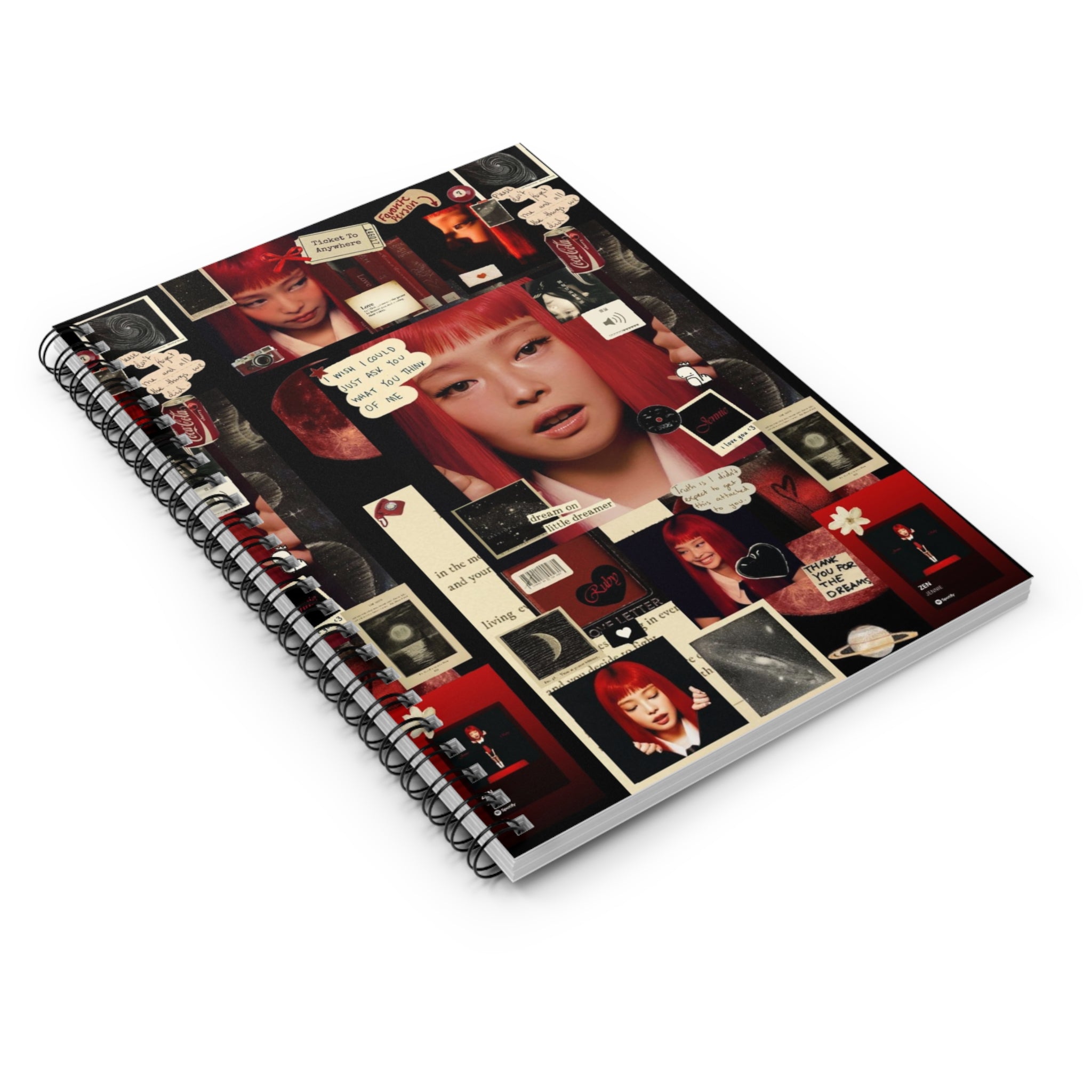 Jennie Spiral Notebook (Ruby ver.)