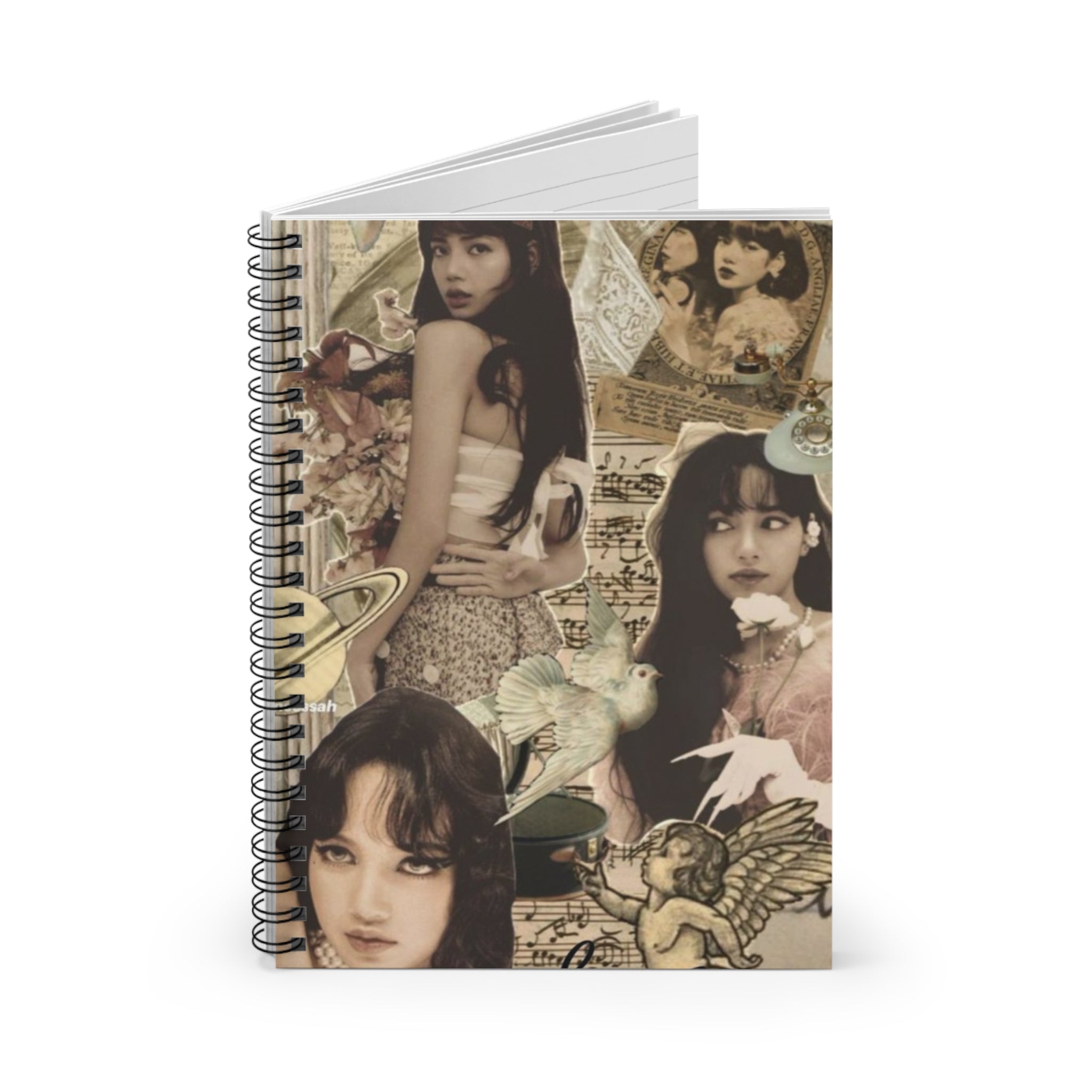 Lisa Vintage spiral notebook