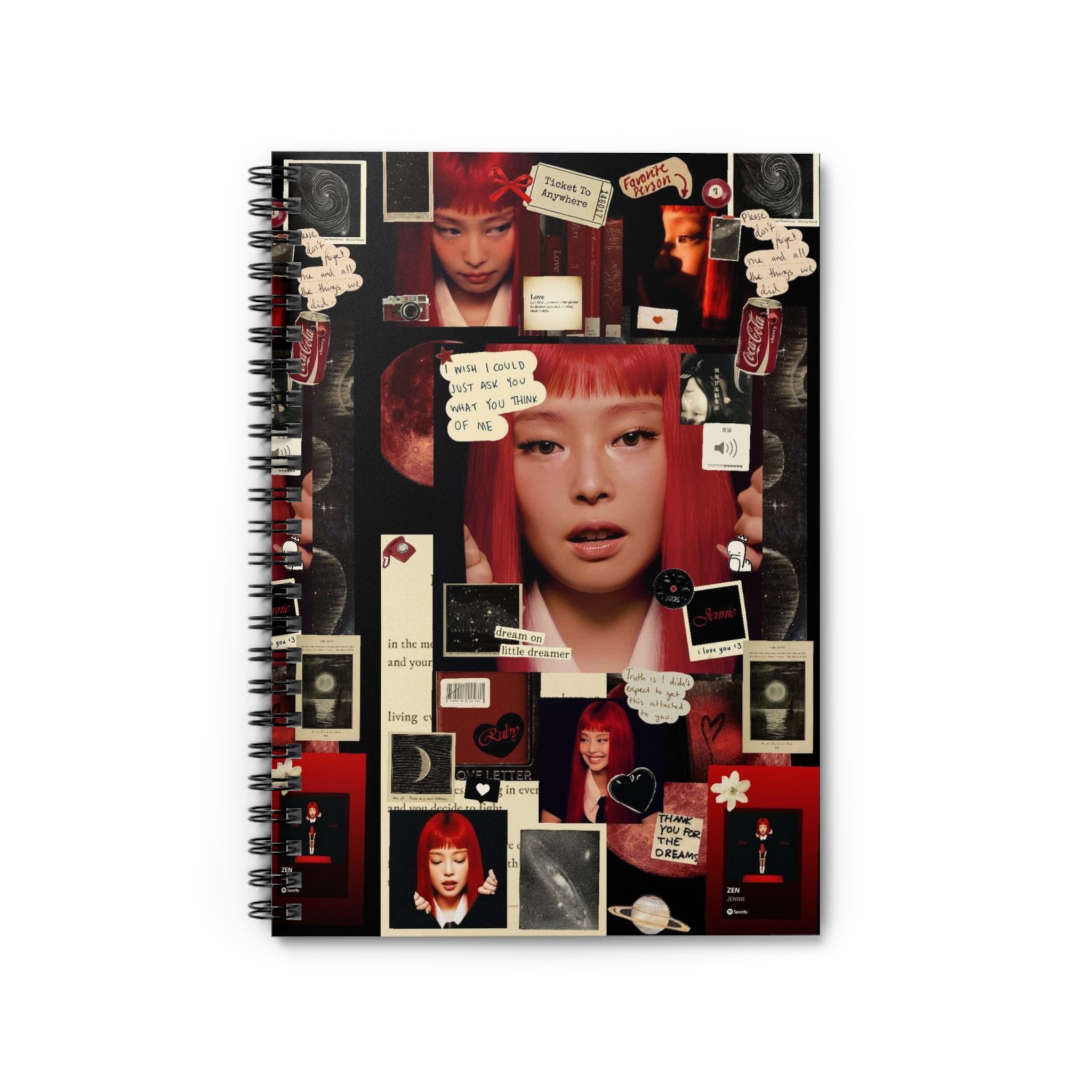 Jennie Spiral Notebook (Ruby ver.)